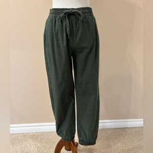 Blue Rain Joggers Medium Green Drawstring Elastic Waist Casual Lounge Pants (20)
